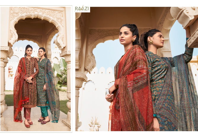 RAMA FASHION RESHAM Heavy Fancy Designer Ethnic Wear Tusser Silk Dress Material Collection